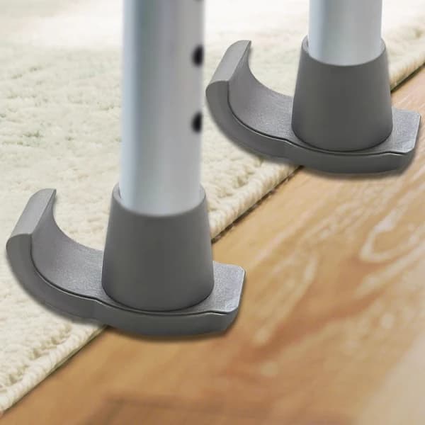 Walker Skid Glides - 2-pak Universal Pasform til Foldbare Rollatorer, Erstatningsrollator