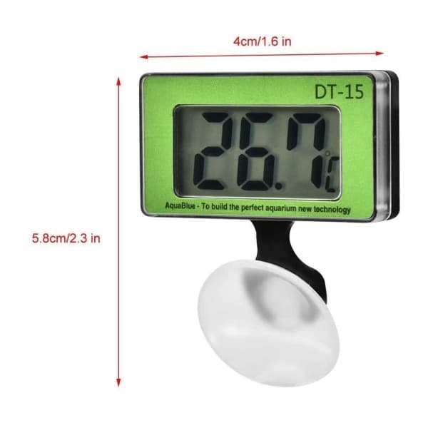 IC Akvarietermometer, inbyggd högprecisionstemperatursensor
