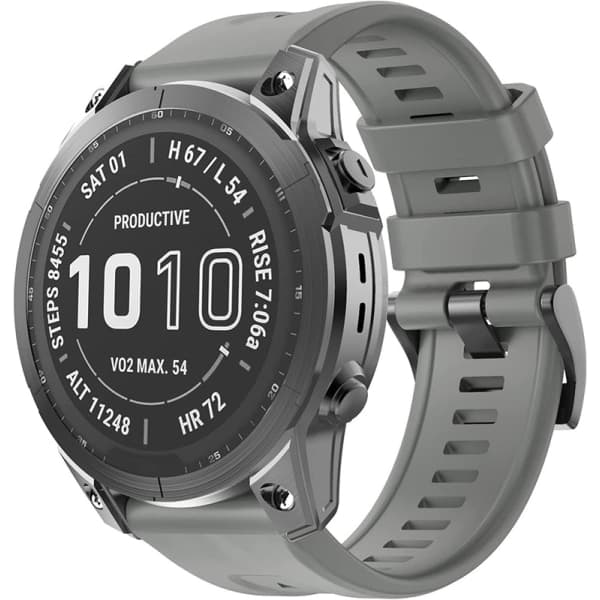 IC Urrem Silikon (Digitalt Ur osv) - Flere Størrelser 22 mm