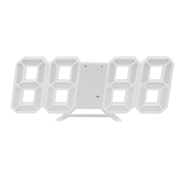 CNE Digital LED-klocka Väggmonterad Bord Modern Klocka Fo