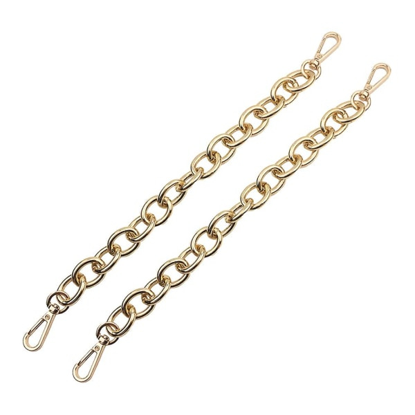 2 stk. 30 cm Håndtaske Kæde Antik Kreativt Håndtag Tilbehør Taske Rem Tilbehør Udskiftningsjern Kæde Til Håndtaske IC