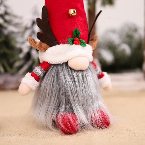IC Julepynt Nisse Dukker Lysende Plys