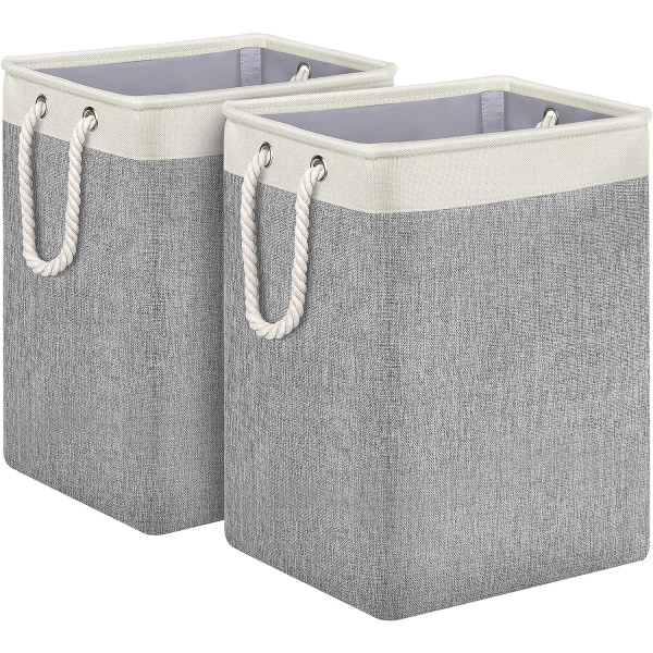 IC Tvättkorgar 2-pack tvättkorg Stor klädkorg
