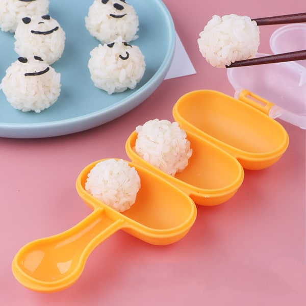 IC 6st/ set Baby Risbollform Barn Lunch DIY Sushi Maker Form
