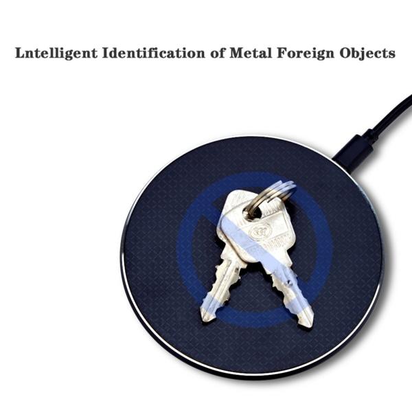 IC 20W nopea langaton lataus Musta