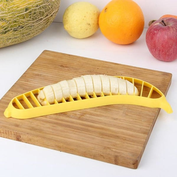 IC Plast Banan Skinka Slicer Frukt Grönsaksskärare Salladsmaskin