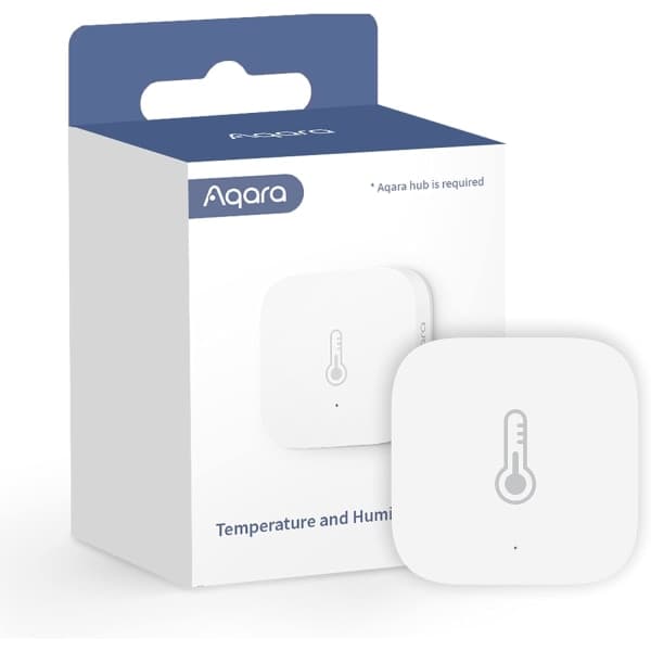 IC Aqara B07D37FKGY Temperatur- og fuktighetssensor, hvit