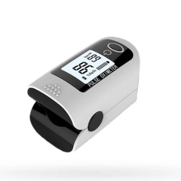 IC Svart Fingerklemme Puls Syremättnad Monitor fingertoppspulsmonitor