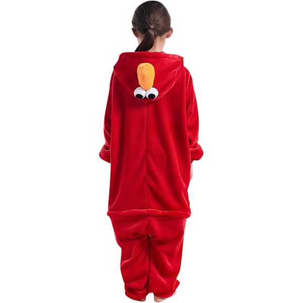 Barn/Unisex Fancy Dress Dyre Kostyme Onesie Pyjamas Jumpsuit Cosplay Kigurumi Jul Halloween Fancy Dress RED 140