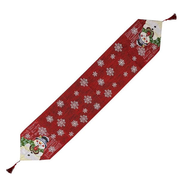 IC Snowman bordsduk bomuld og linne julprodukter jul