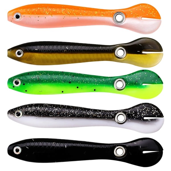 IC 5 stk Myke Bionic Loach Bass Fiske Agner