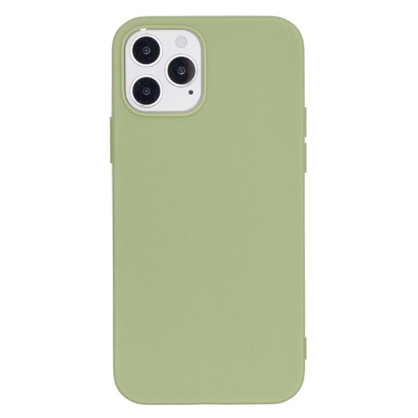IC iPhone 12 / 12 Pro - Solid Matt TPU Skal - Grön