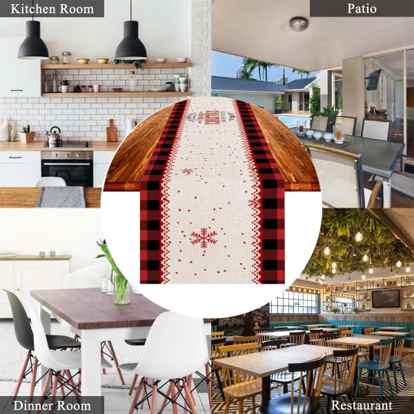 IC Juleblomster Vinterduge, julekøkkenbord