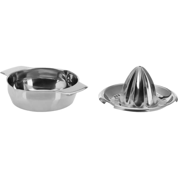 IC Citron/citruspress med skål, diameter: 13cm, kapacitet: 350ml, rustfrit stål, sølv