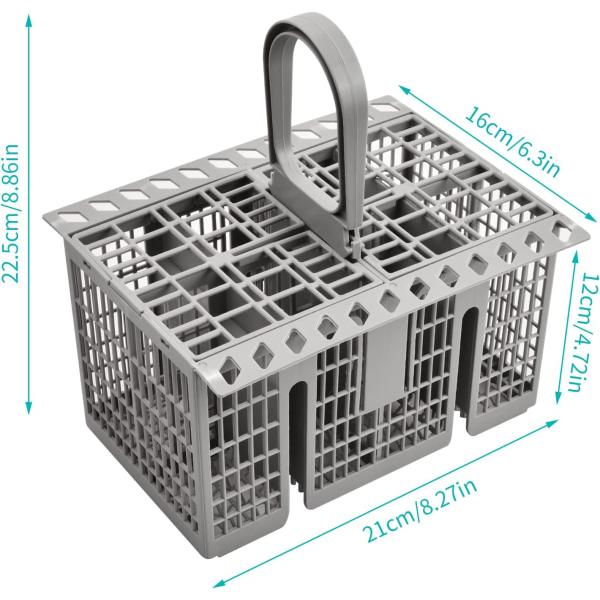 Oppvaskmaskin bestikkurv, Universal oppvaskmaskin bestikkurv, for Hotpoint 99673-8729, C00257140, C0038660, Indesit, Whirlpool