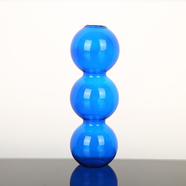 IC Arrangemang Sfärisk konst Blomsterdekorationer Vaser Nordic Creativ Blue S