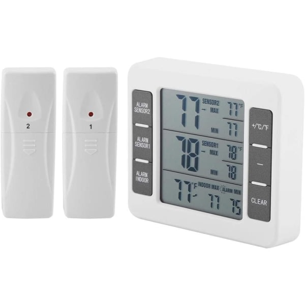IC Kyl- och FrysTermometer Trådlös Digital Display