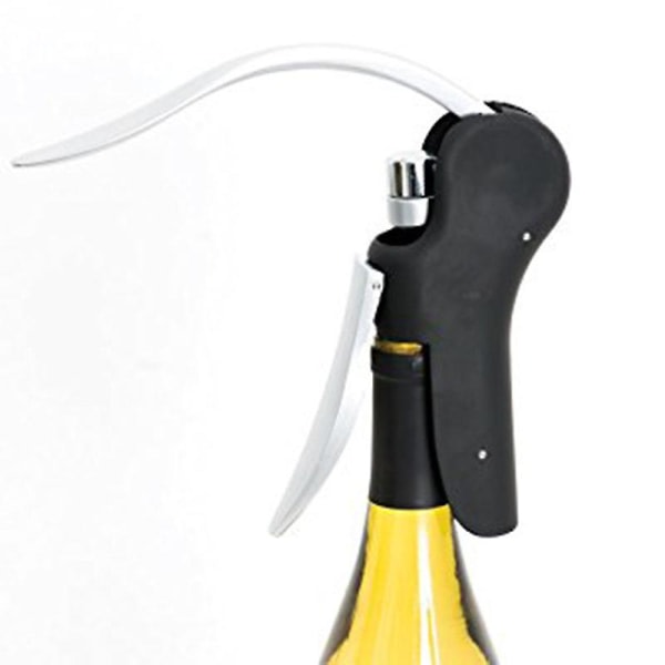Vinöppnare i rostfritt stål Kompakt vertikal vinflaska med korkskruv