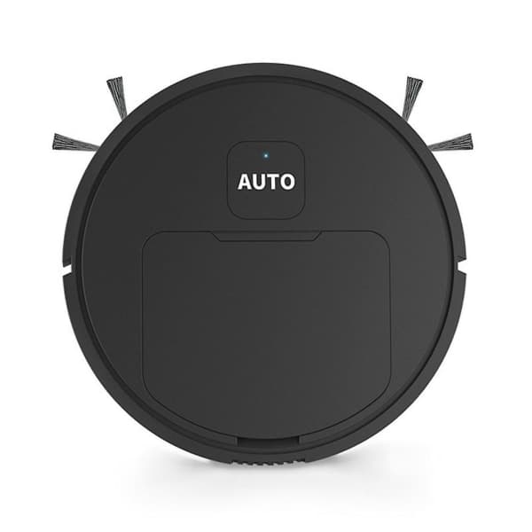 IC i 1 Älykäs Luuta Robottipölynimuri Lazy Sweeper Robot, musta A