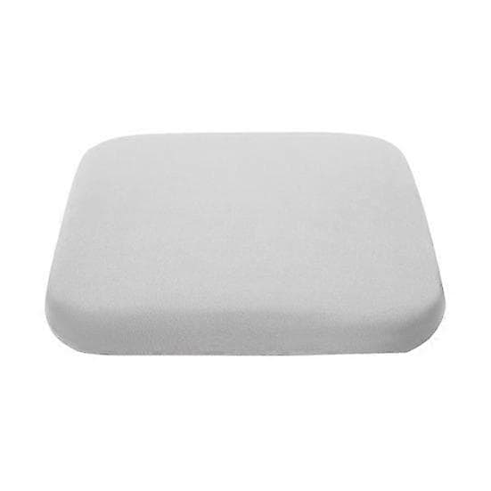 Hukommelsesskum sædehynde med stropper, langsom rebound, skridsikker vaskbar stolehynde til hjemmekontor spisebordsstol, lysegrå stor light grey Large