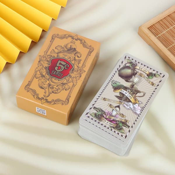 Tarotkort Fickstorlek Divination Tarot Deck Brädspel