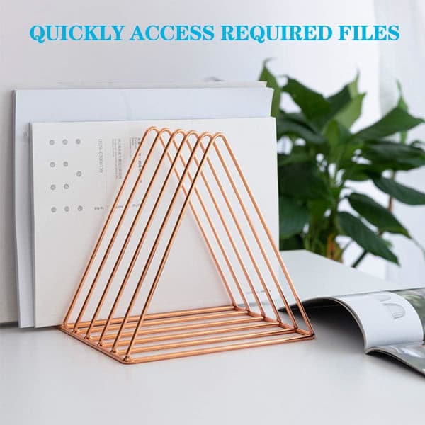 IC Triangelfilhållare, modern arrangör, 2 st tidningsmapp