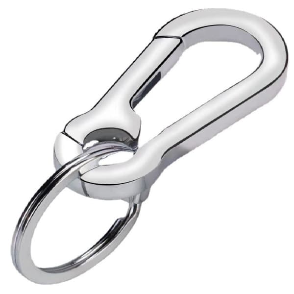 4-pakks hundemerke-klips, rustfritt stål Heavy Duty Quick Clip Pet ID