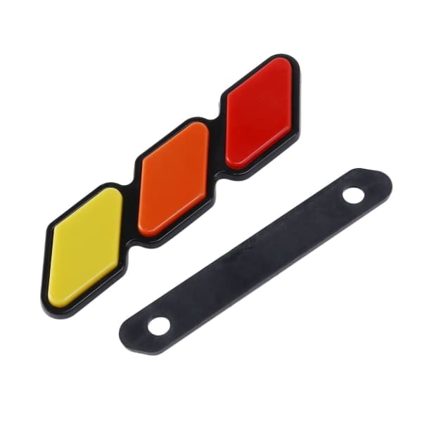 IC Tri-färgs Frontgrill Emblem Toyota Tacoma 4runner Rav4