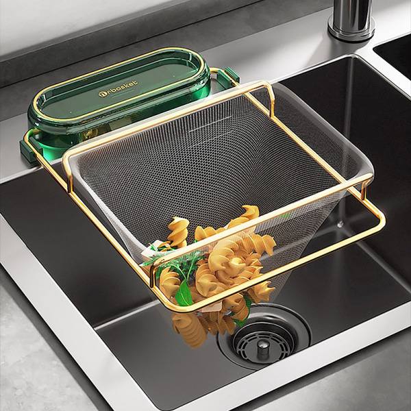 IC Diskbänkssil avlopp med 50st mesh Green