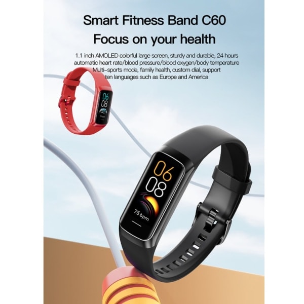 IC Bluetooth Smart Armbånd (Lilla)