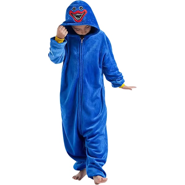 Barn/Unisex Fancy Dress Djurdräkt Onesie Pyjamas Jumpsuit Cosplay Kigurumi Jul Halloween Maskerad Poppy 120