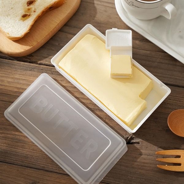 IC Smörrätt Smör Färskhållningslåda Med ter Slicer Bänkskiva
