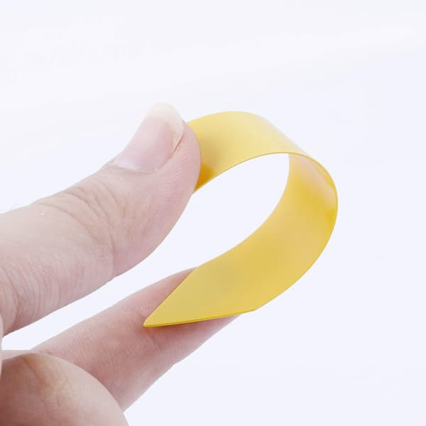 Växtetiketter / Växtskyltar för Enkel Växtidentifiering - 100-pack Gul Gul 10x2 cm