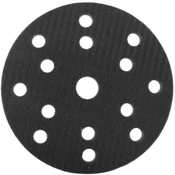 IC 10-pak blød slippude, 150 mm blødslibningsgrænseflade puder Blød svampdiameter 150 mm (15 huller)