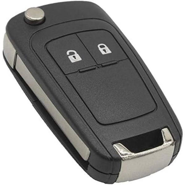 Tom 2-knaps fjernbetjening til Opel Astra Insignia Zafirac bilnøgle IC