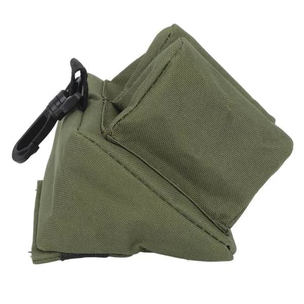 Skjutstödspåsar fram och bak, kombination fram och bak, sandpåse, skjutstöd, stöd, OD Grön