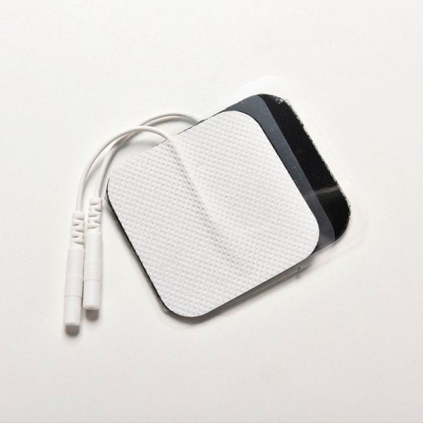10PCS Tens Massager Elektrode Pads Gjenbrukbare selvklebende puter