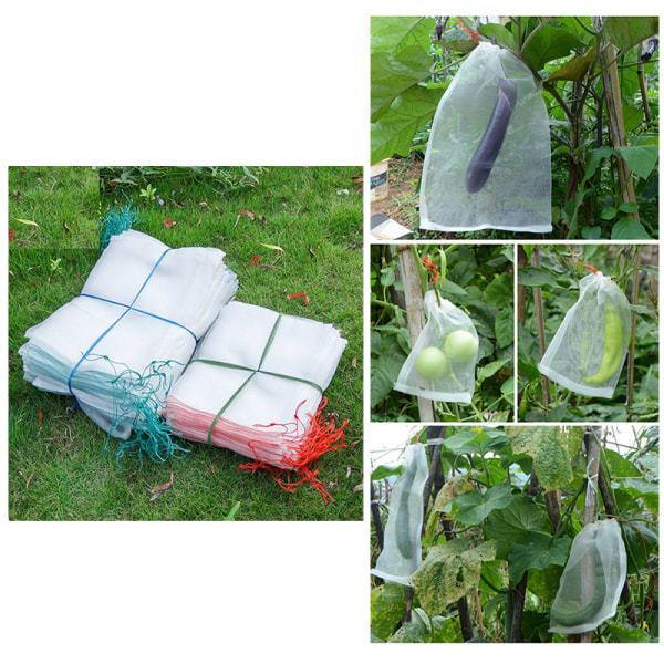 IC Netposer Havefrugt Barriere Cover til Drue Figen Veget 15x25cm