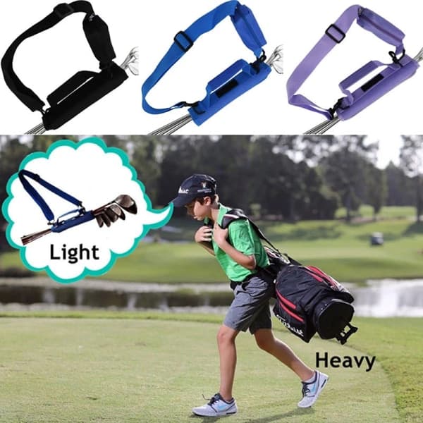 IC 1. Mini nylon golfbag Driving Range rejsetaske Golf T Rød