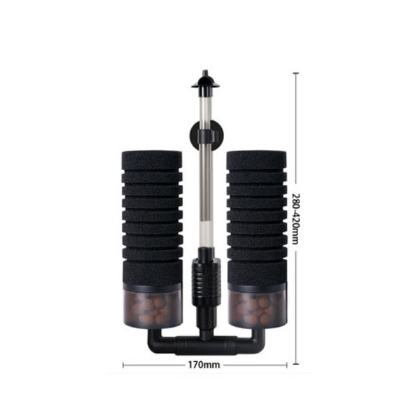 IC Aqua Filter, elektrisk vannfilter, med kvartskule, 2,5W