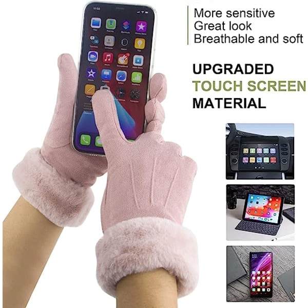 IC Handsker til kvinder efterår og vinter touch screen plus fløjsblød