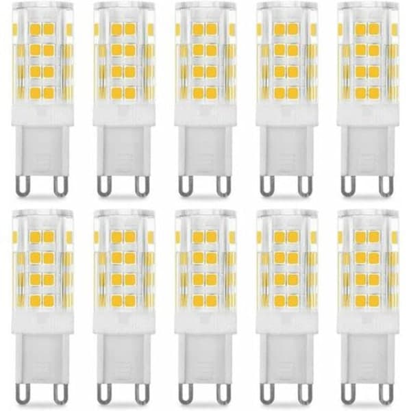 IC 5W G9 LED-lampe, 40W tilsvarende, varmhvit 3000k, 220-240V