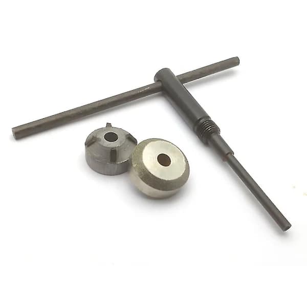 18 stk/sett Hardmetallventilslipskive Ventilstolskutter Brosjhode Verktøyholder Kit for reparasjonsverktøy for motorventilstol
