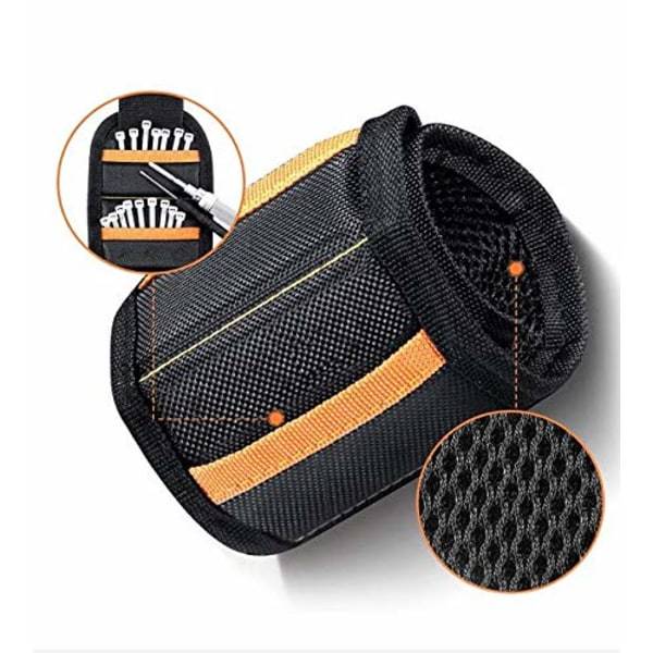 Magnetiskt armband för skruvar, magnetisk skruvhållare med starka magneter - perfekt unik julklapp