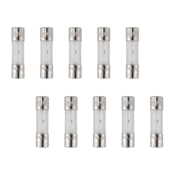 10 st 250V 3A 3Amp Tröga Glasrörssäkringar 5mm x 20mm