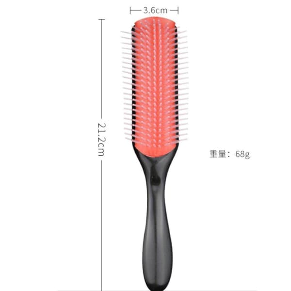 Hårbørste for krøllete hår 9 Row Classic Styling Brush