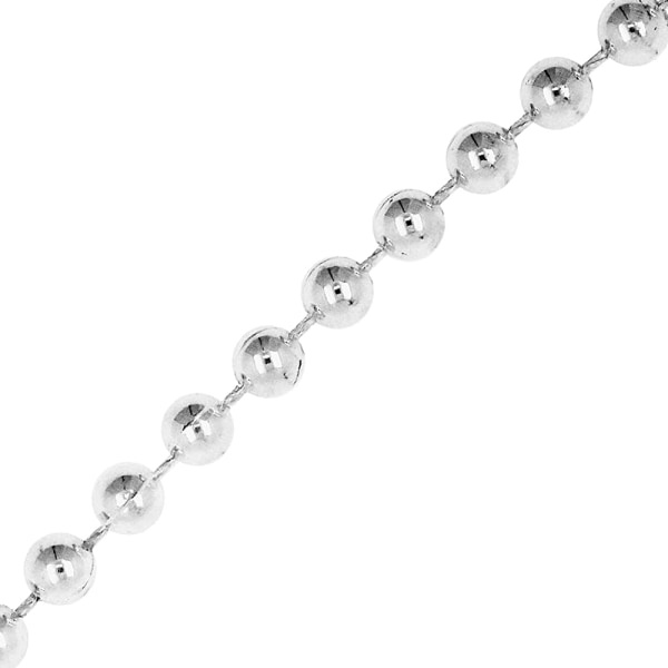 IC Craft Strängpärlor, Falska Pärlband Rulle Sträng silver