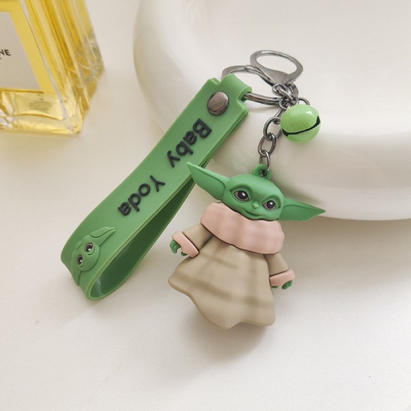 Baby Yoda nyckelring, Yoda nyckelring, Star Wars nyckelring, Carto IC