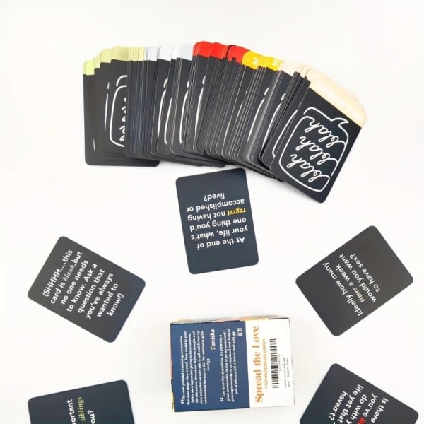 IC Kärleksspråk Kortspel Brädspel 150 Conversation Starter Qu