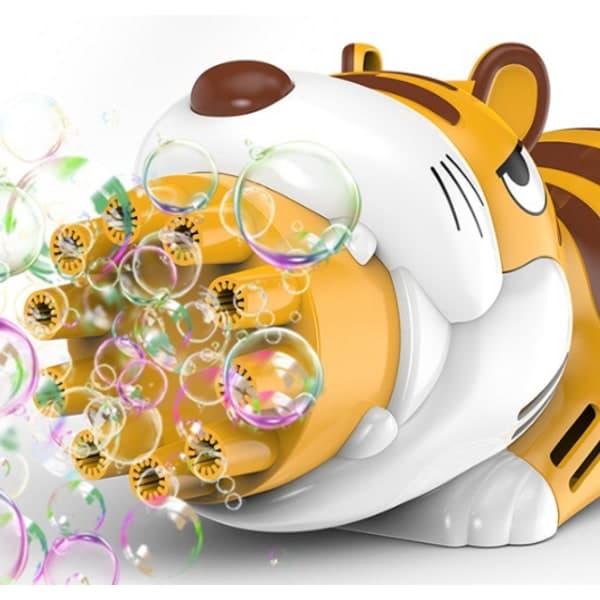 IC Kreativ tegnet dyrebubblemaskin (ti-hull tigerbubblemaskin)